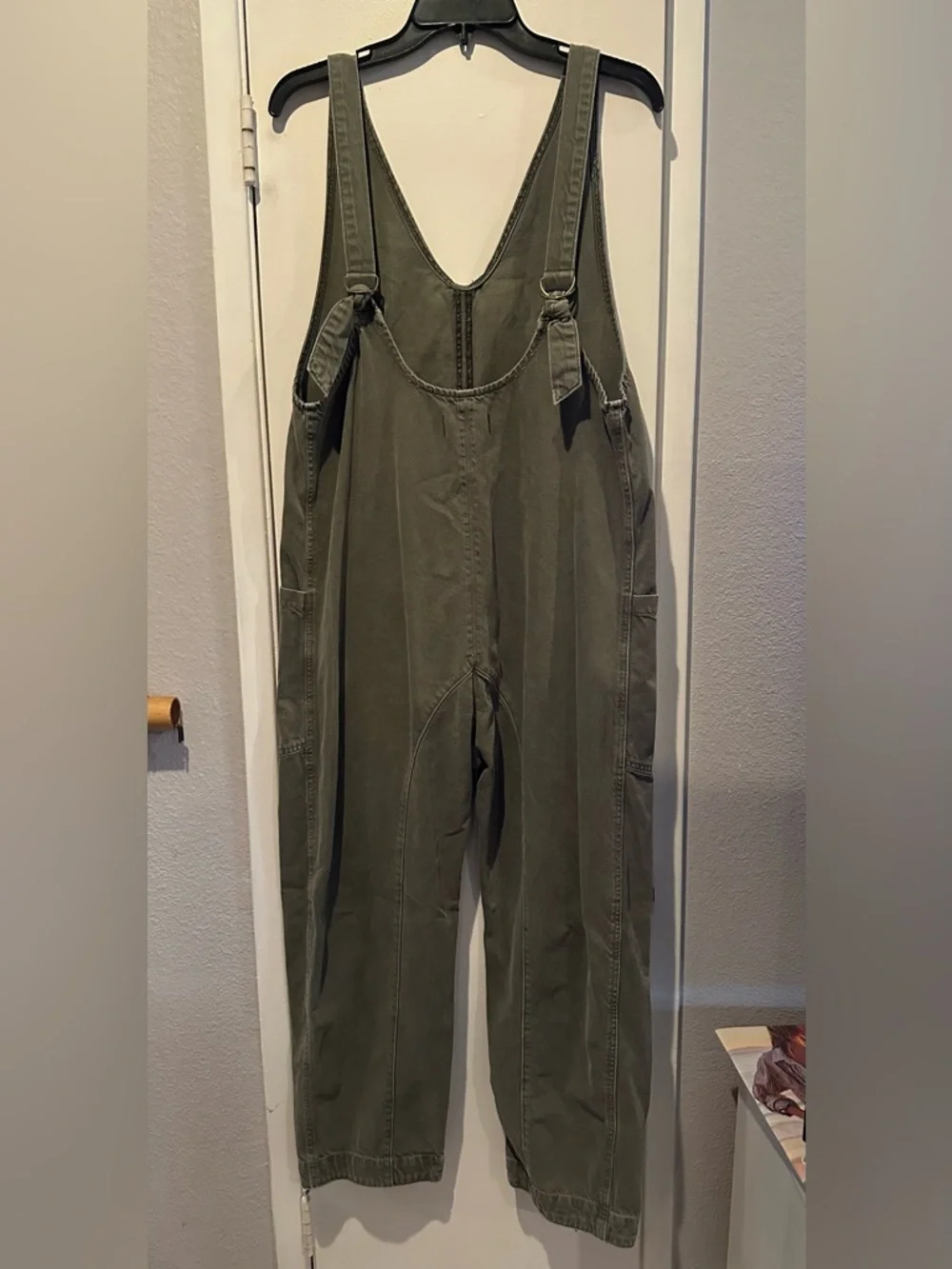 We The Free by Free People / Jumpsuit in Olive / pre-loved / EUC - Picture 4 of 16